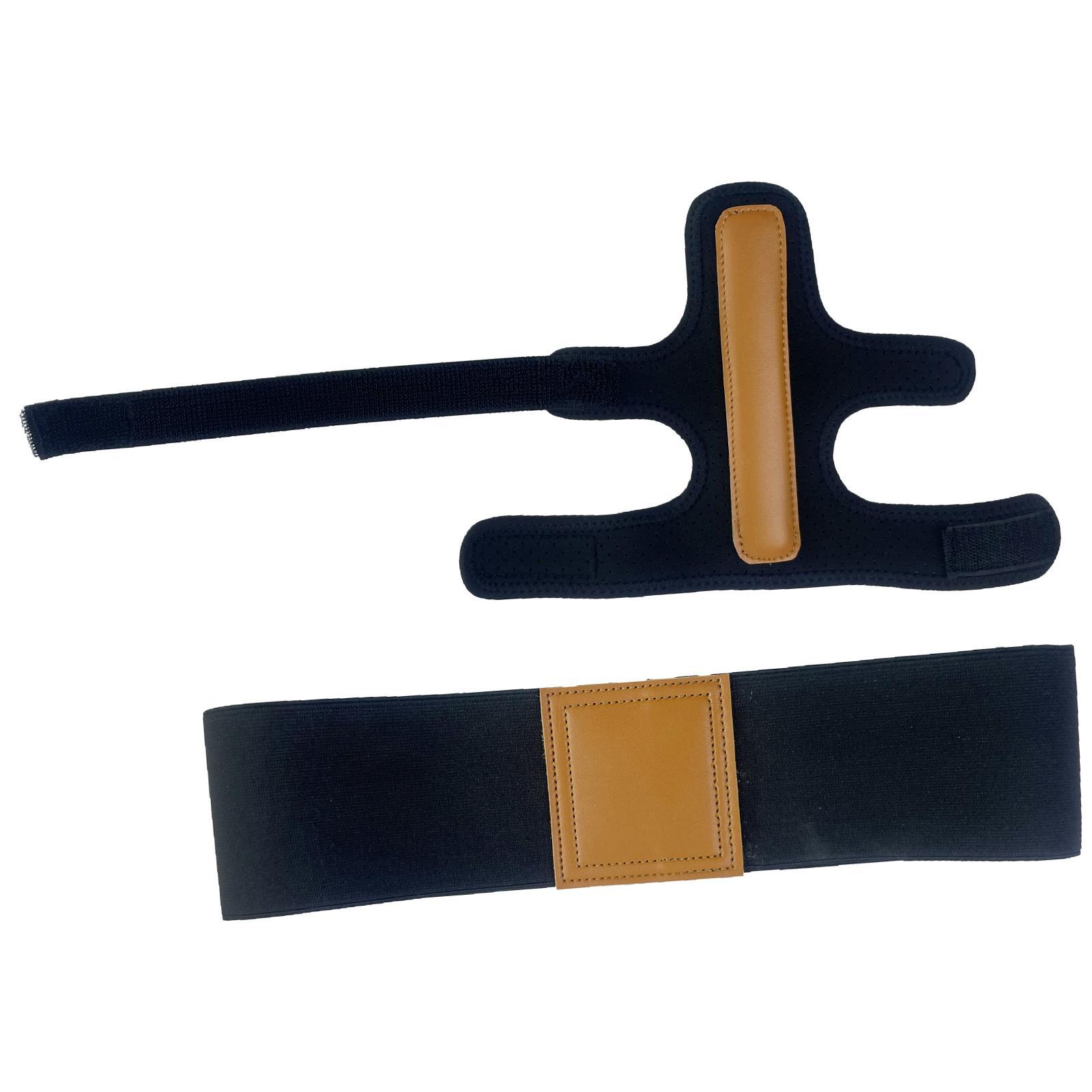 Golf Hand Movement Correction Belt Black Elastic Golf Swing Trainer Arm Belt Gesture Alignment Training Aid Arm Posture Correct