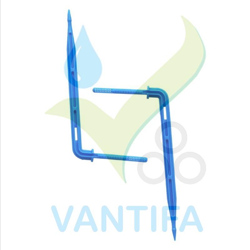 Que nhỏ giọt 10cm dùng ống LDPE 3/5 3x5mm hoặc ống PVC 3/5
