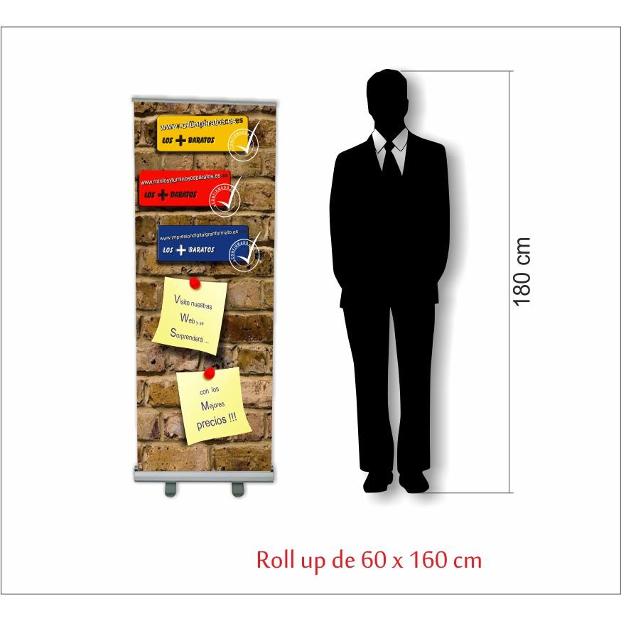 Standy cuốn banner nhôm loại thường 60x160cm