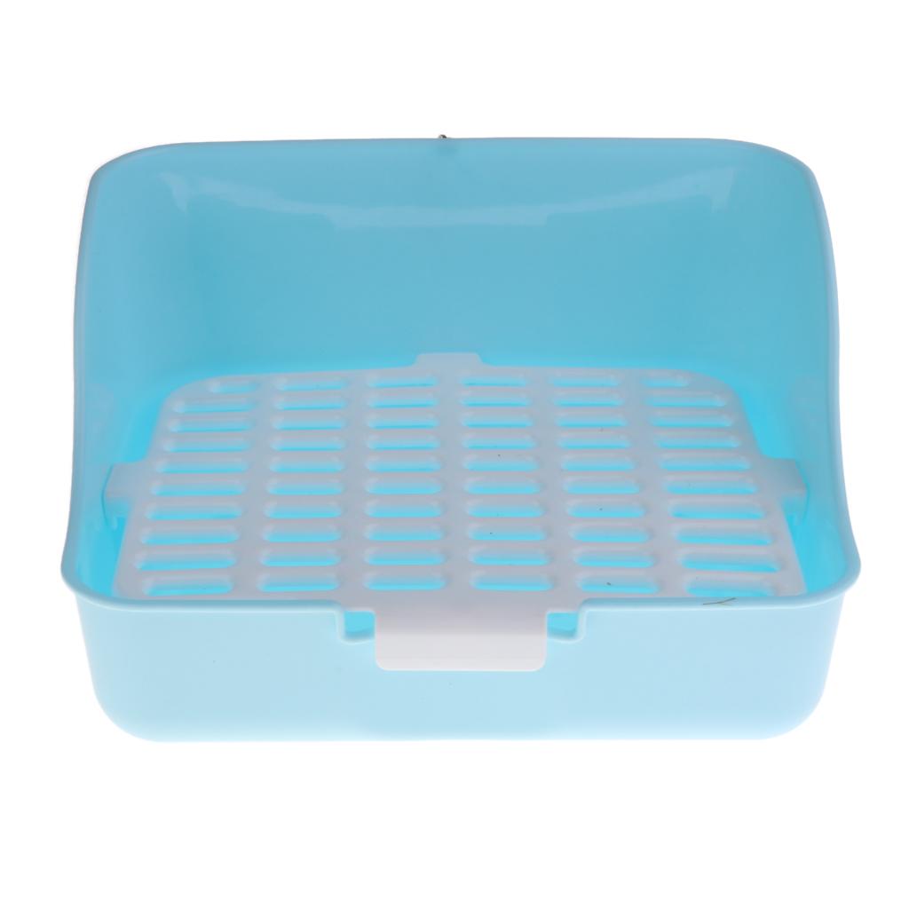 Small Animal Toy Toilet Rabbit Cage Corner Toilet Hamster Litter Tray Potty