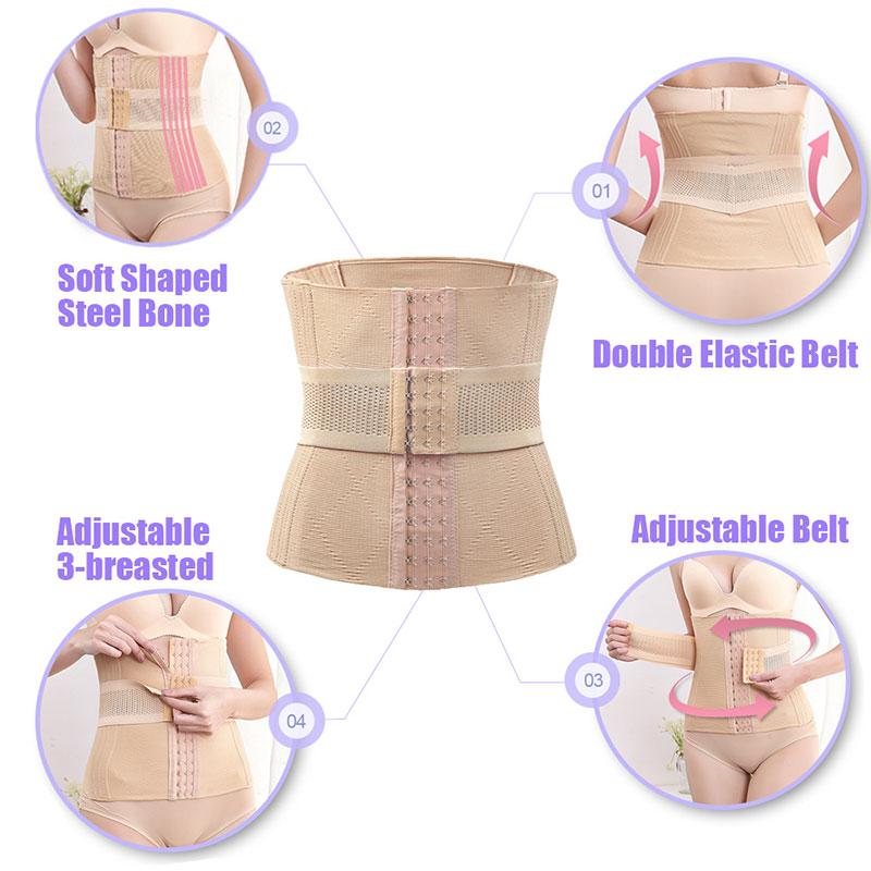 Giảm Béo Vỏ Nữ Eo Huấn Luyện Shaper Dây Sau Sinh Nịt Bụng Định Hình Dây Colombia Xắn Áo Sửa Sai Quần Lót