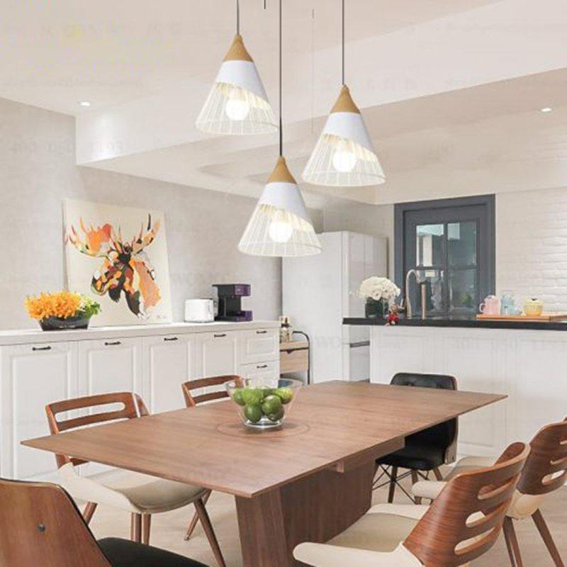 Đèn Thả Trần Trang Trí Đơn TD008 Mang Phong Cách Hiện Đại Chất Liệu Hợp Kim Sơn Tĩnh Điện Bền Bỉ