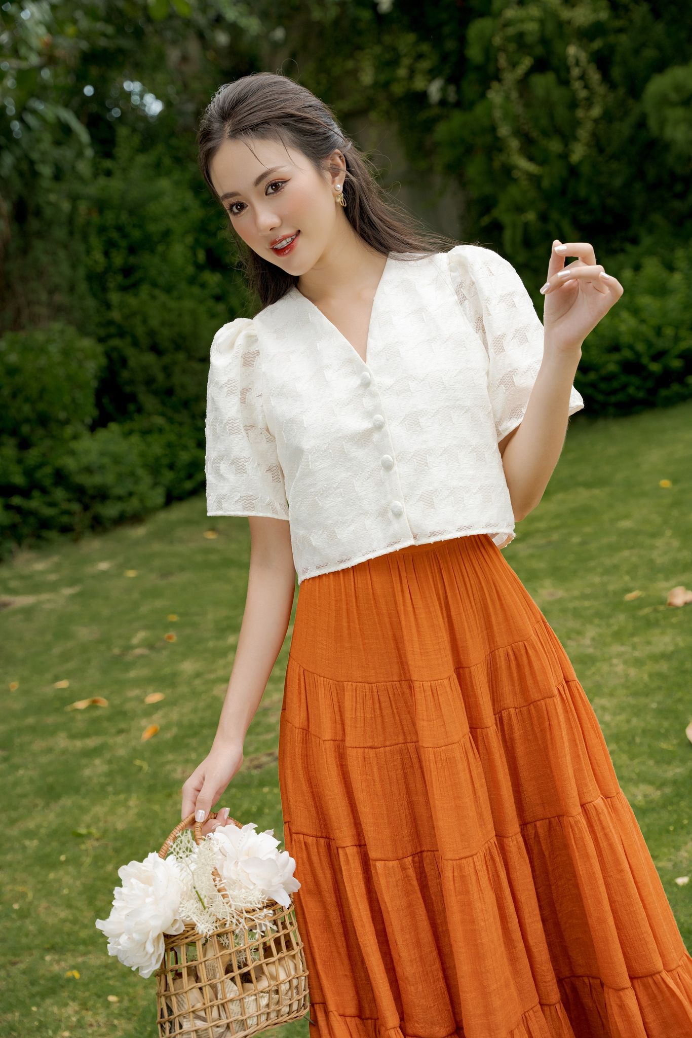 OLV - Áo Jennie Checked Shirt