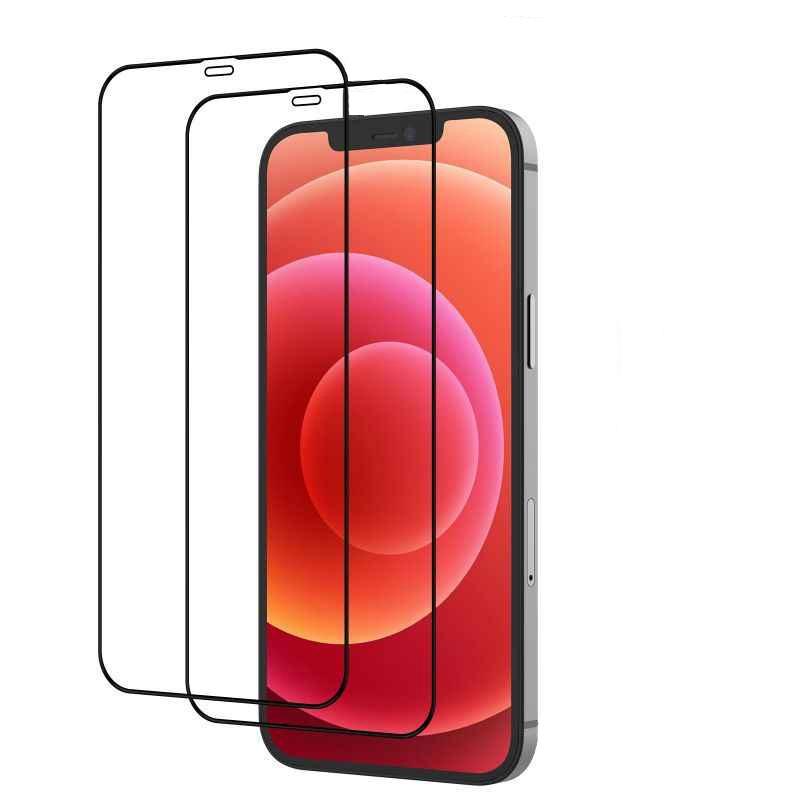 Kính cường lực GAERU full viền cho iphone XS 11 12 13 PRO PRO MAX