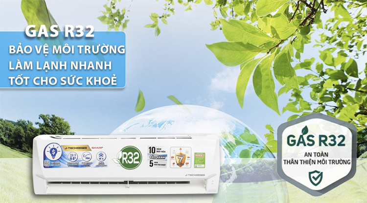 Điều Hòa Inverter Sharp AH-X9VEW (9.000Btu)-Hàng Chính Hãng