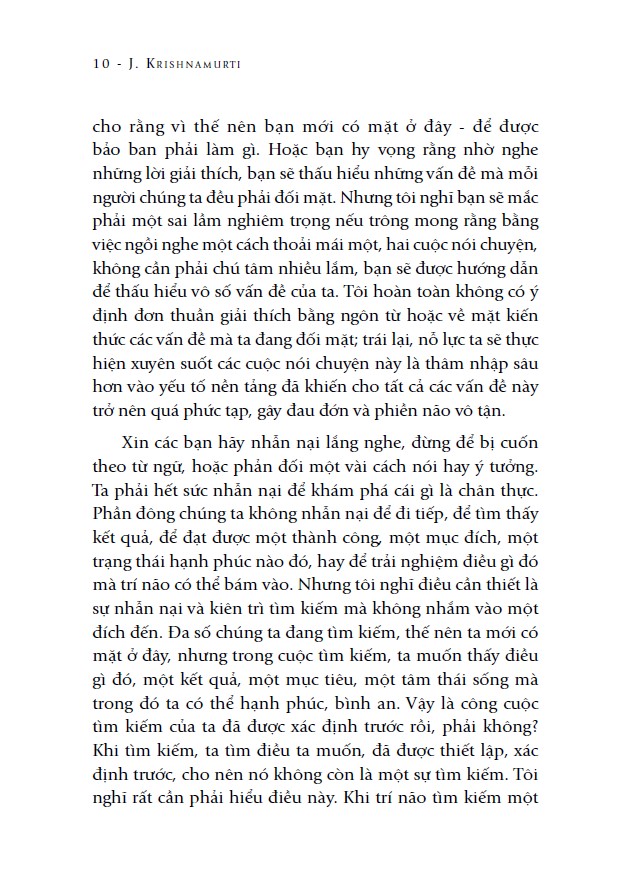 Như Ta Là - Giải thoát tâm trí khỏi mọi sự quy định