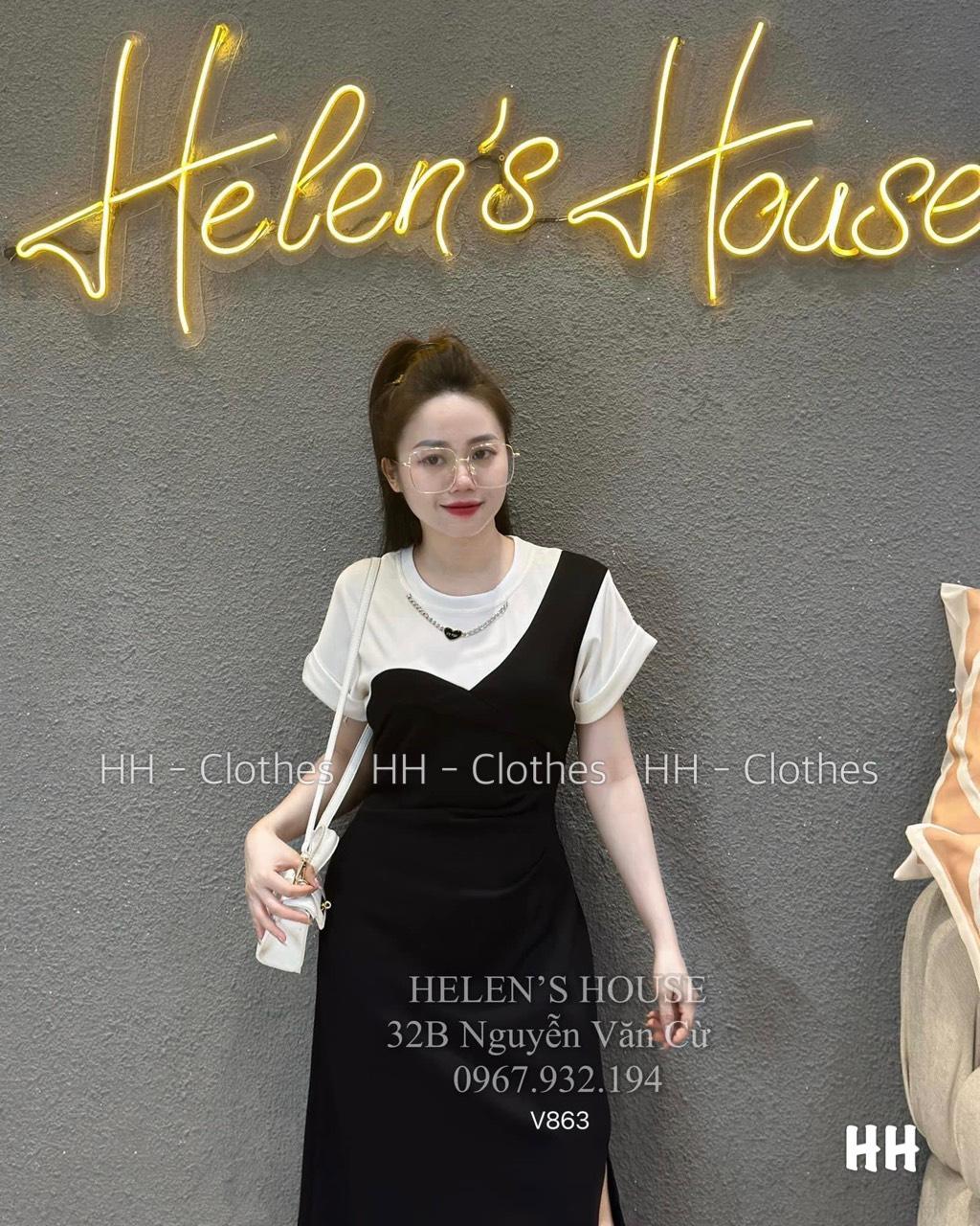 VÁY ĐI CHƠI, VÁY SUÔNG, VÁY YẾM PHA CỔ XÍCH CỰC HOT