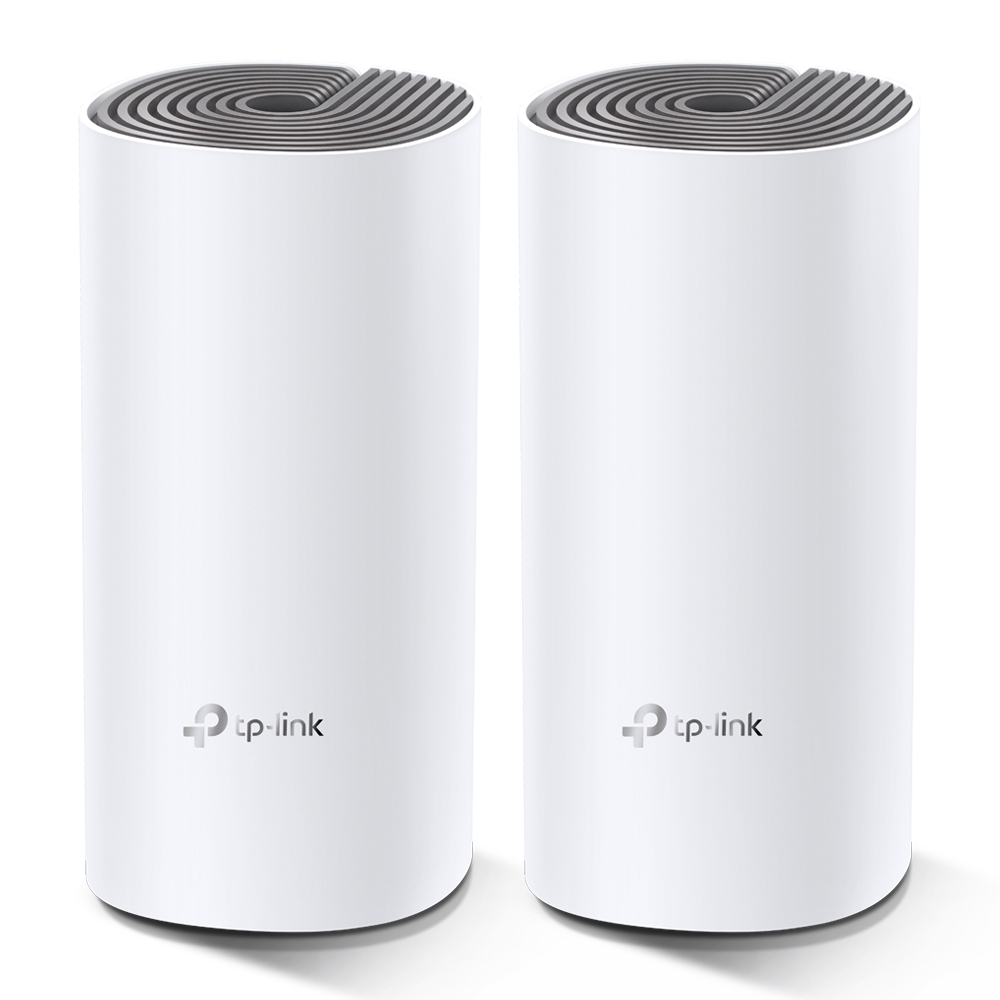 Bộ Phát Wifi Mesh TP-Link Deco E4 (2-pack) Băng Tần Kép MU-MIMO AC1200 - Hàng Chính Hãng