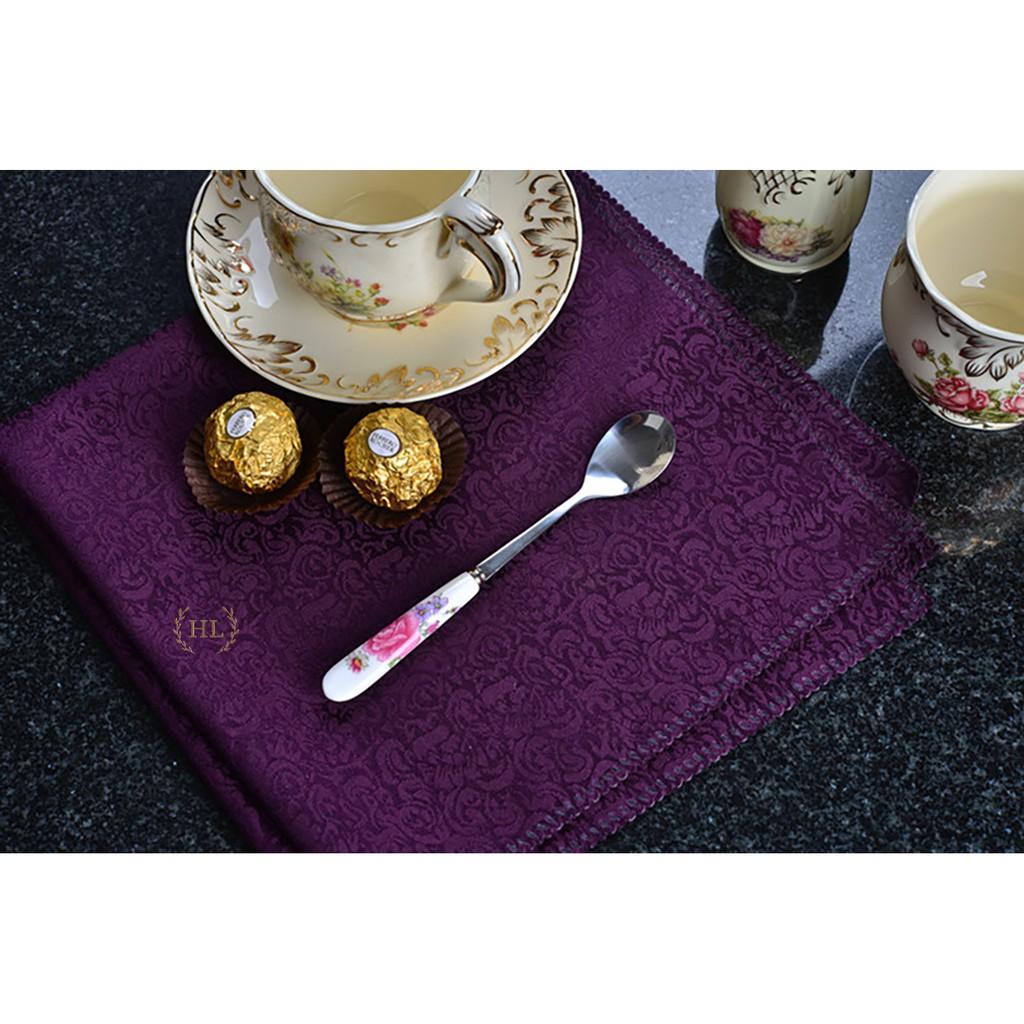 Thìa cafe - Nĩa size Bé | THÌA NĨA INOX CÁN SỨ