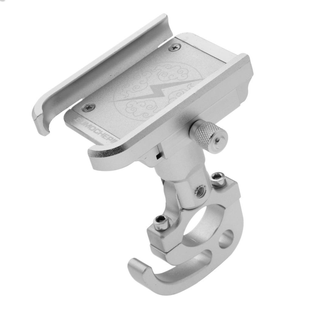 Bike Phone Mount Stable Clamp Stand with 360° Rotation Bicycle Motorcycle Phone Holder Accessories