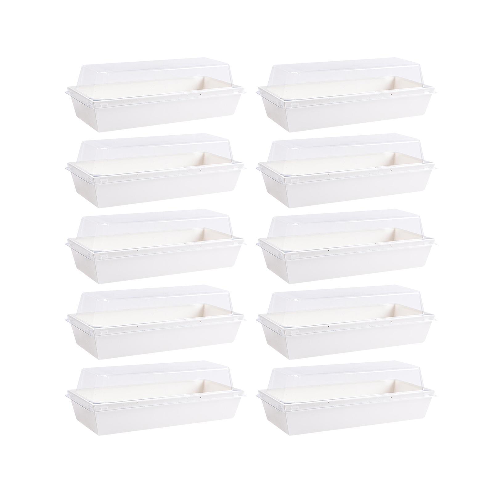 Paper Food Boxes Disposable Cake Boxes Portable Salad Cake