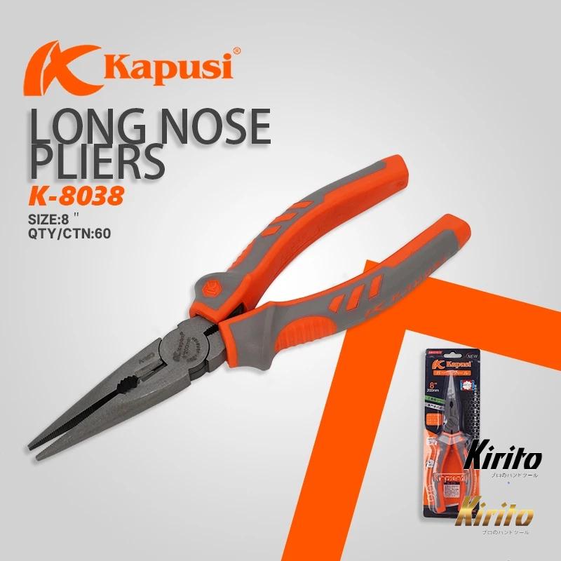 Kìm Nhọn Kapusi 6 inch & 8 inch – Cắt, Uốn, Kéo Dây Kim Loại, Dây Điện Chính Xác