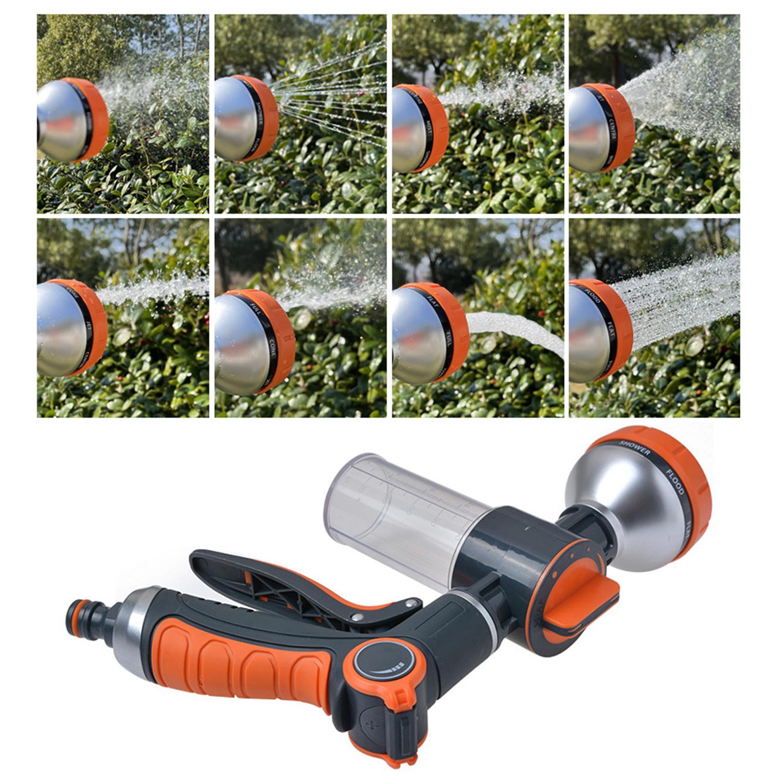 Garden Hose Nozzle Water Hose Nozzle Sprayer for Lawn Cleaning Car Wash