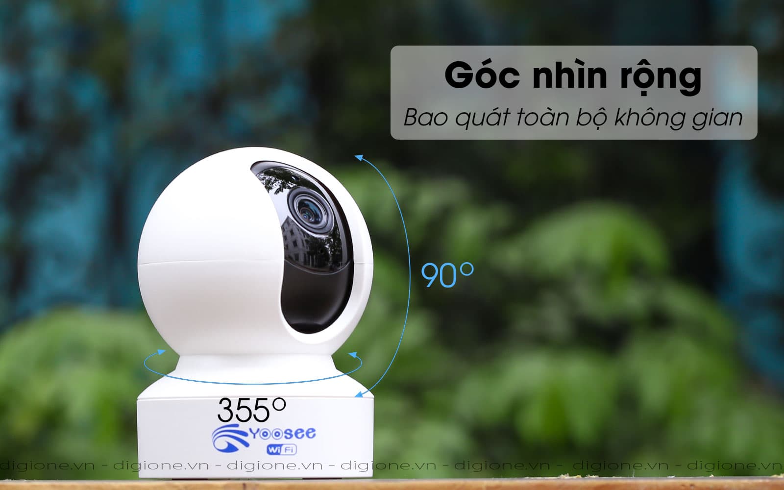 Camera Yoosee 3.0 MPx trong nhà không râu cao cấp model 2022 hỗ trợ thẻ nhớ lên đến 128GB- Hàng nhập khẩu