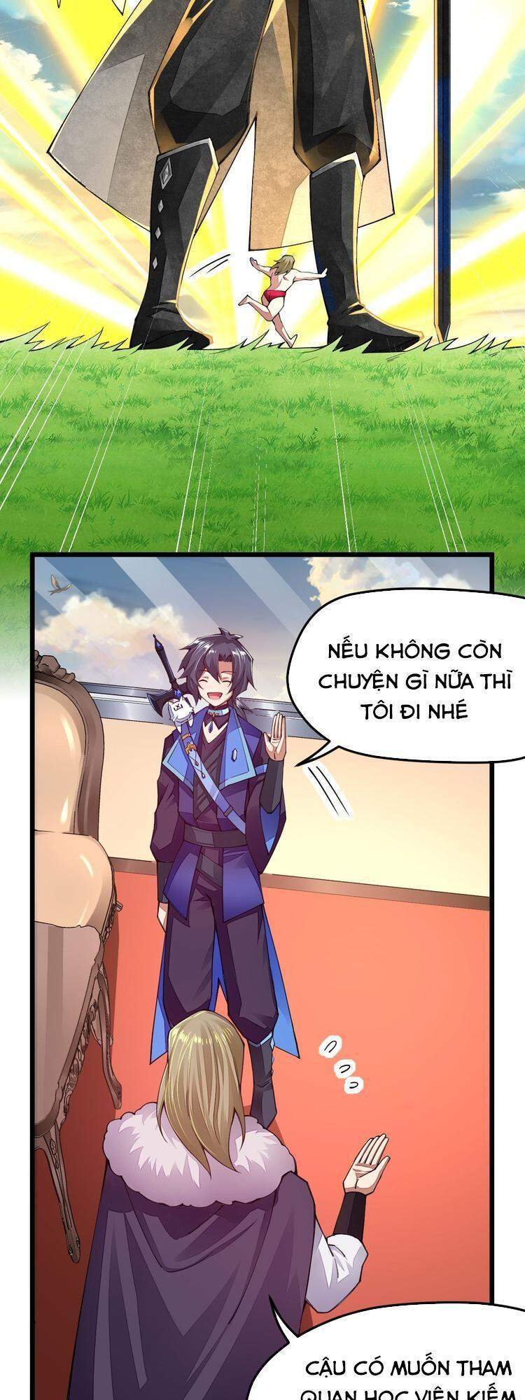 cuộc sống của kiếm thần cũng không hẳn là chán chapter 17 24