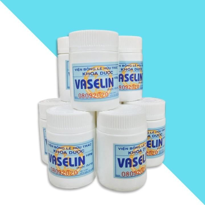 Kem Dưỡng Ẩm Vaselin Viện Bỏng Quốc Gia Hộp 100g, Sáp Chống Nẻ Làm Mềm Da An Toàn Cho Trẻ Nhỏ