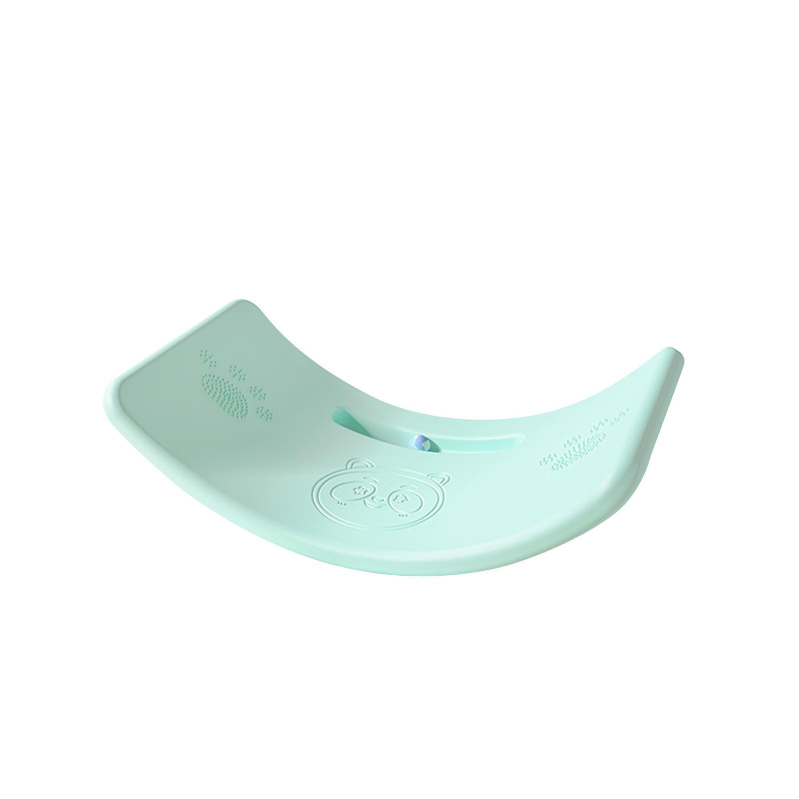 Kids Balance Board Children Wobble Board Indoor Outdoor Games Activity Body Coordination Exercise Equipment 35 Degree Curved Balance Trainer