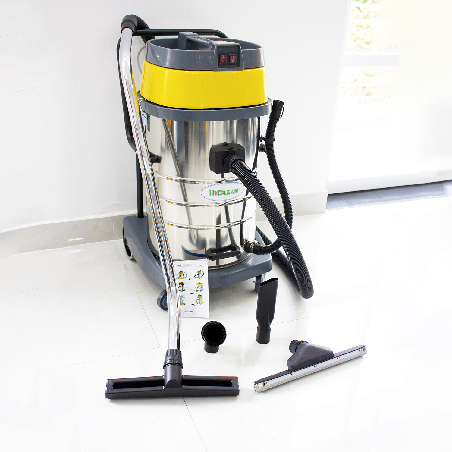 Máy hút bụi công nghiệp HiClean HC70 - Hàng chính hãng