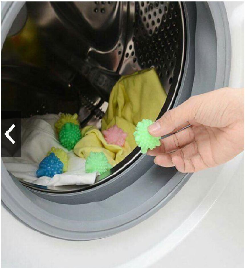 Set 10 Bóng giặt cao su cầu gai giặt phẳng quần áo - GDHN Loại Tốt