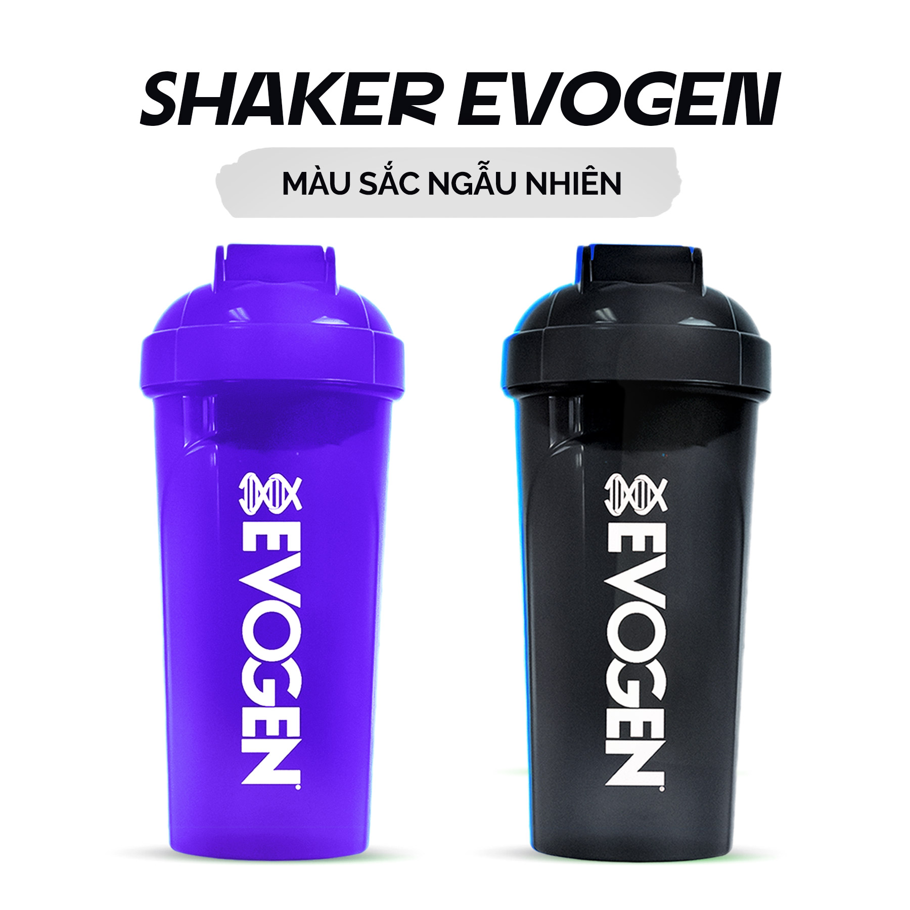 Combo Pre-workout EVOGEN EVP-3D Nguồn Năng Lượng Cao - Siêu Tăng Cơ Không Chất Kích Thích, Thích hợp cho Gymer tập luyện vào buổi tối &amp; Tặng kèm bình nước 600ml ( Màu ngẫu nhiên )