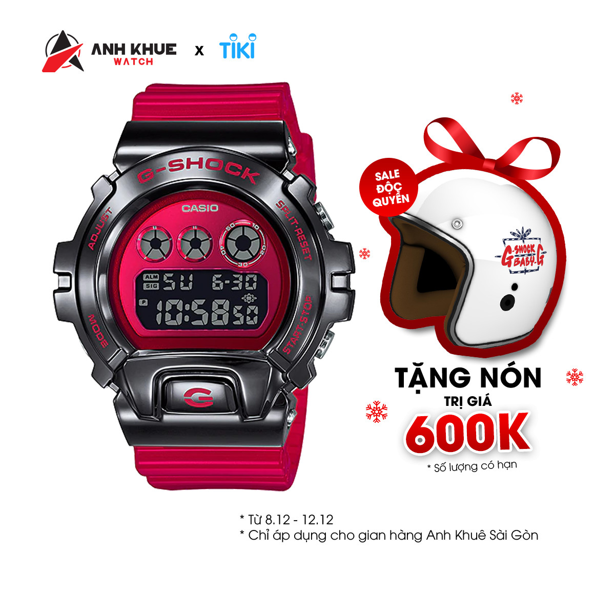 Đồng hồ Casio Nam G Shock GM-6900B-4DR