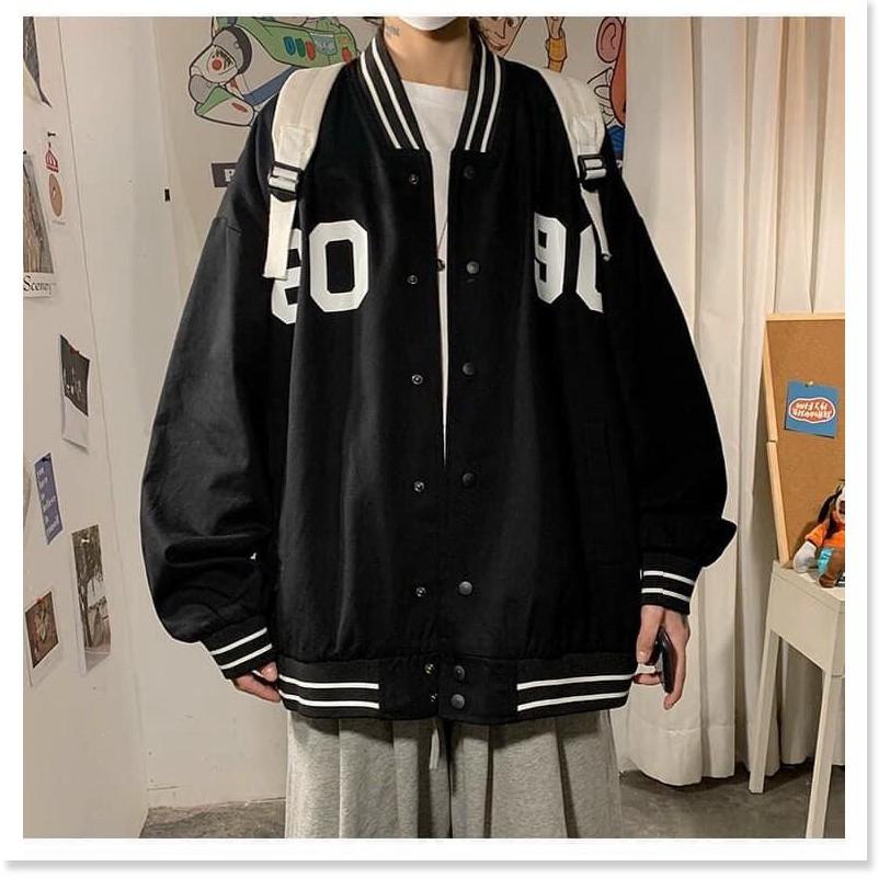 ÁO KHOÁC DÙ NAM BOMBER NAM FORM RỘNG