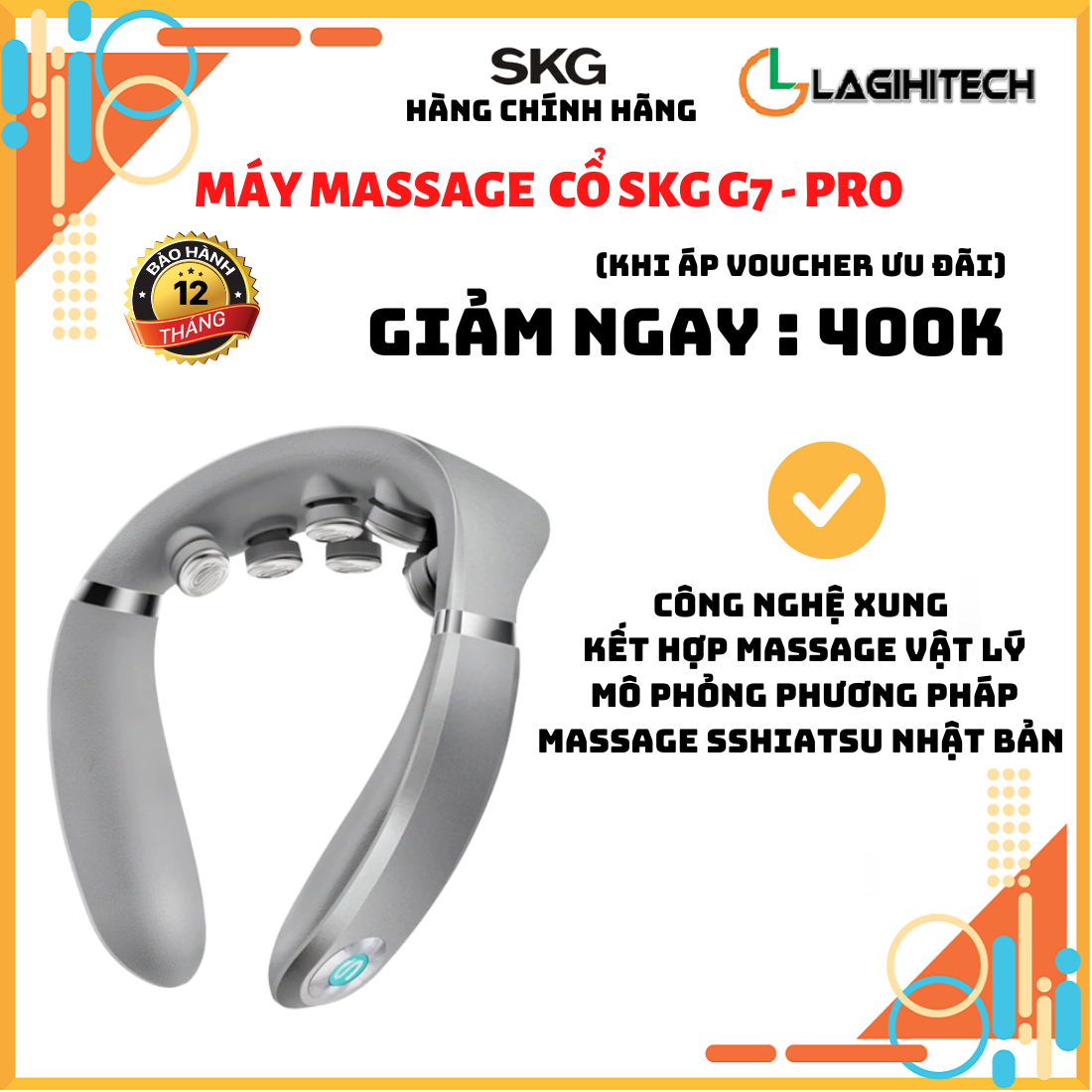 Máy Massage Cổ SKG G7-PRO