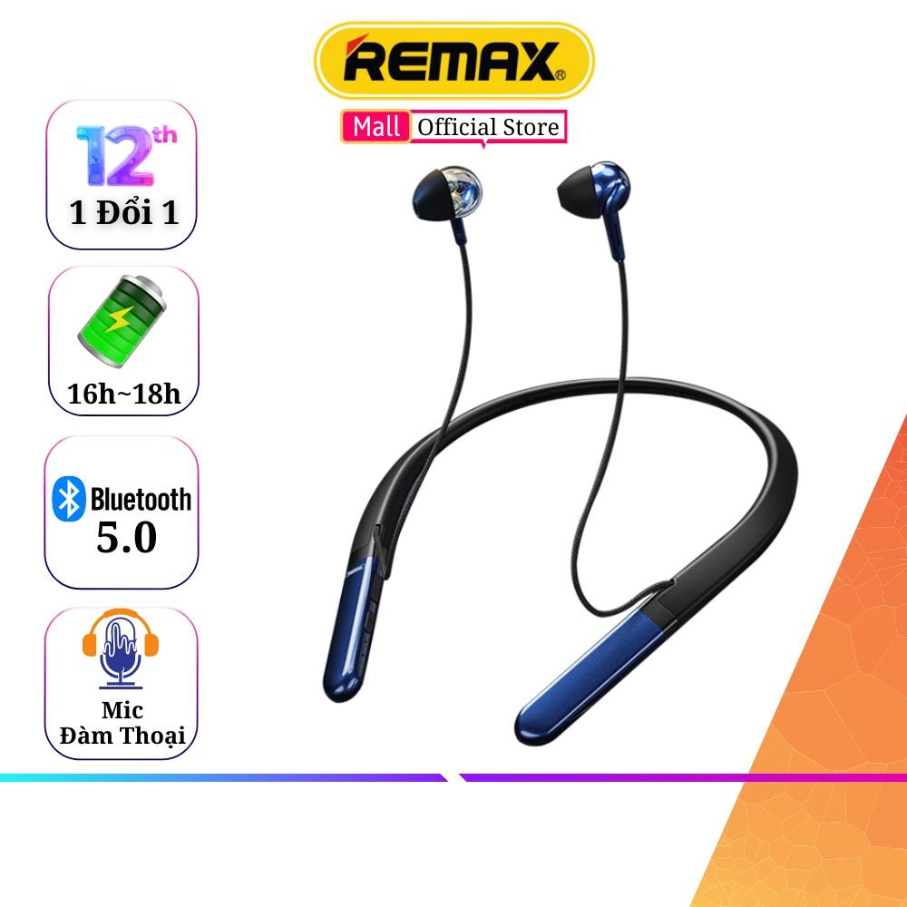 Tai nghe Bluetooth thể thao Remax RB-S30 âm thanh chuẩn HIFI bass treble rõ ràng - Remax bảo hành 12 tháng - Hàng Chính Hãng