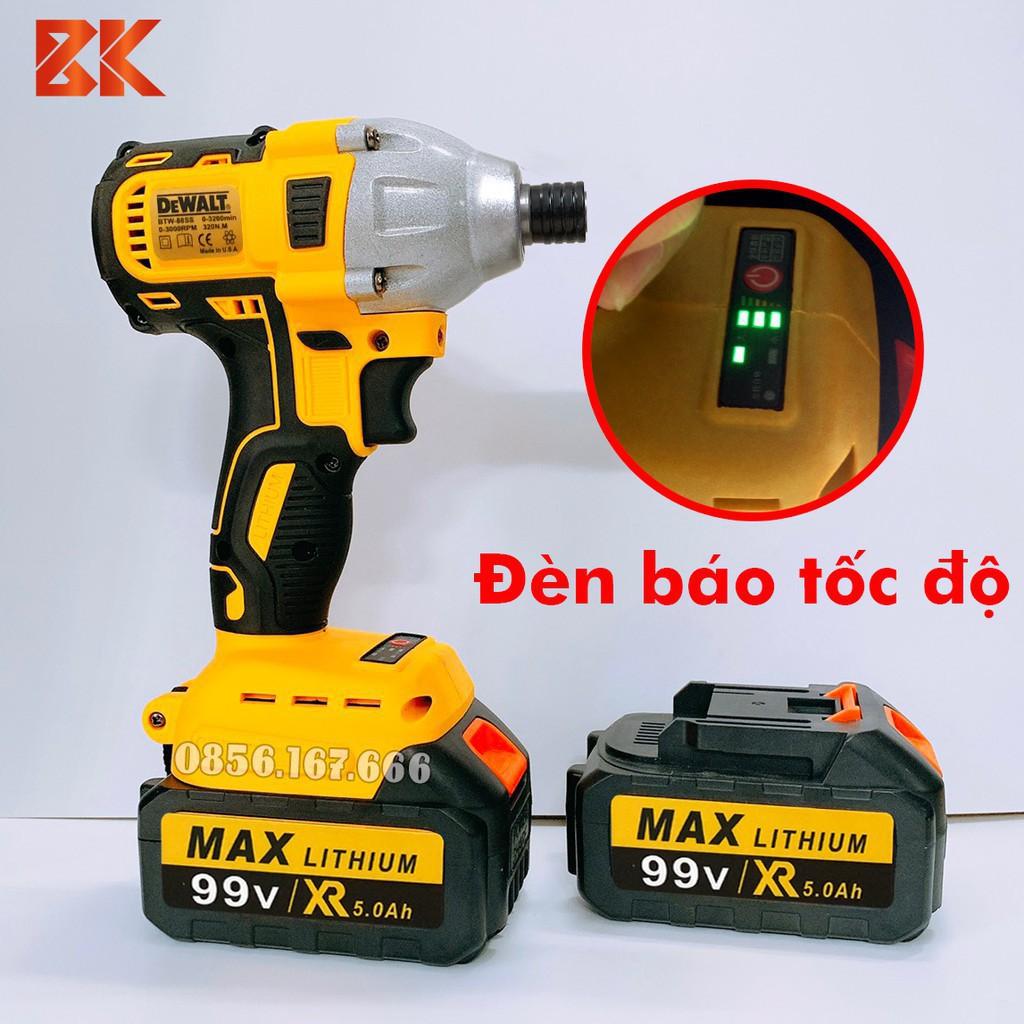 Máy chuyên bắt vít DEWALT 99V, Máy Khoan, Bắn Vít dùng Pin Dewalt, 100% Lõi Đồng - Pin 10 cell