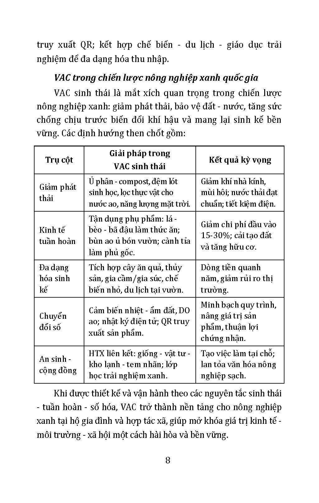 Vườn - Ao - Chuồng Sinh Thái (Tủ sách Làm Nông Kiểu Mới - Xanh, Sạch, Bền Vững)