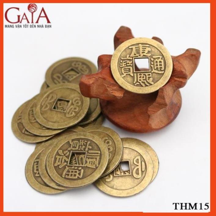 Đồng xu ngũ đế, đồng xu phong thuỷ bỏ bóp ví - THM15 | Vật phẩm chiêu tài 206229