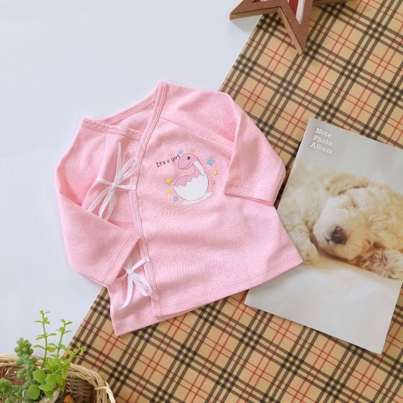 Áo sơ sinh cột dây cao cấp chất cotton đẹp cho bé - Bunnybaby