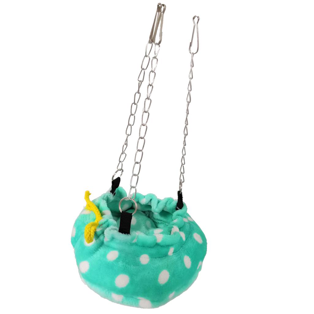 Set of 3 Pet Hamster Ferret Rat Squirrel Hammock Small Animals Hanging Swing Toy