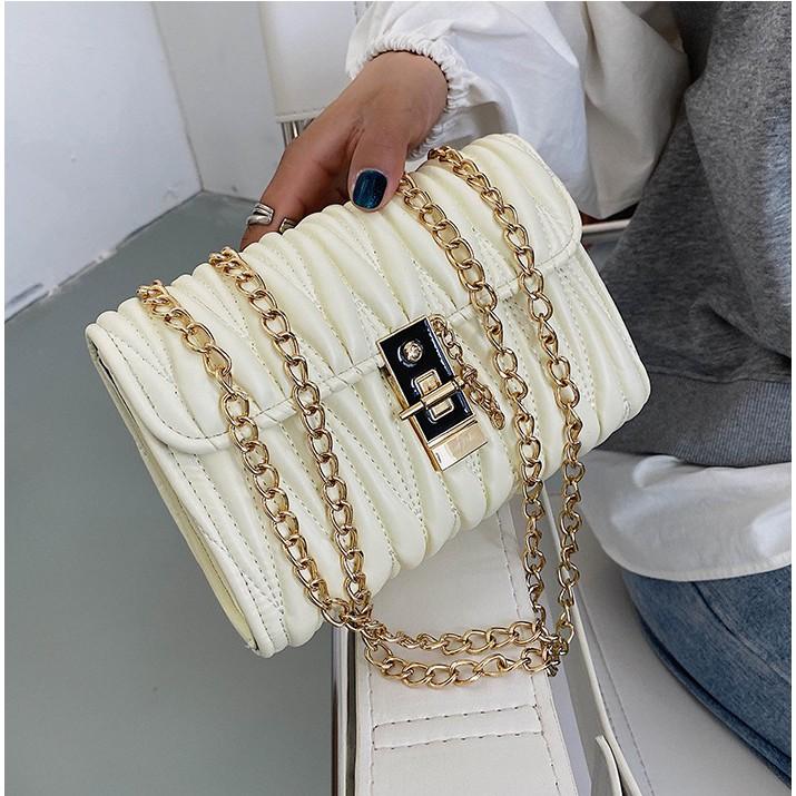 Túi đeo vai nữ trần trám chéo thời trang giá rẻ BAG U TTC18