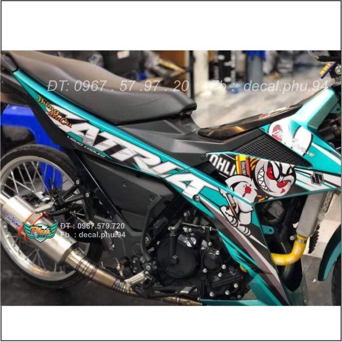 Tem Satria xanh Thỏ Ohlin