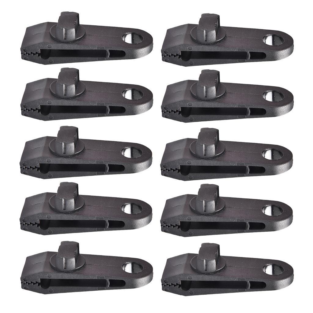 20 Piece Heavy Duty Camping Tarp Clips Tent/Awning Clamps with Thumb Screw