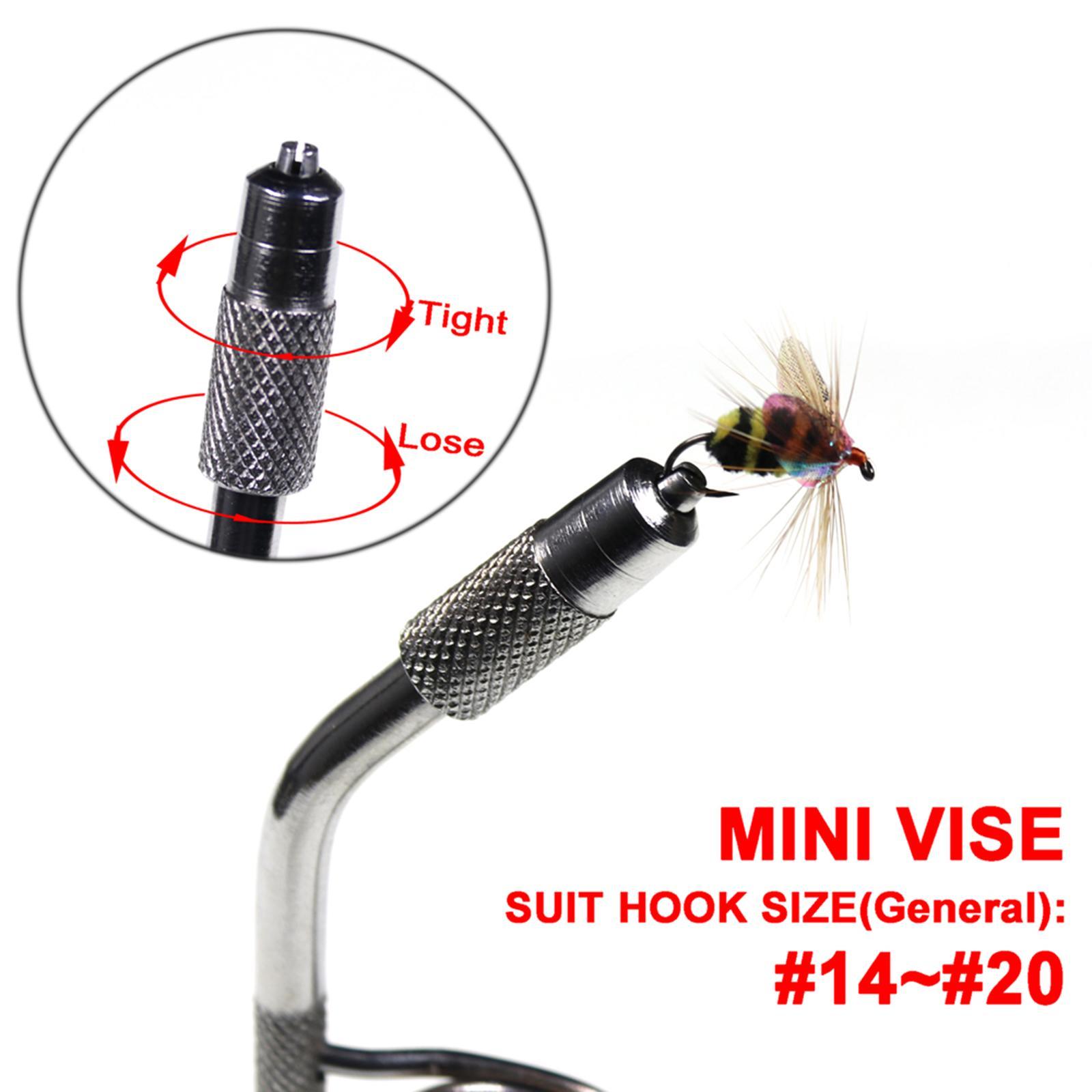Fly Tying Vise Flies Tying Tool Adjustable Clamp DIY Maker Tool