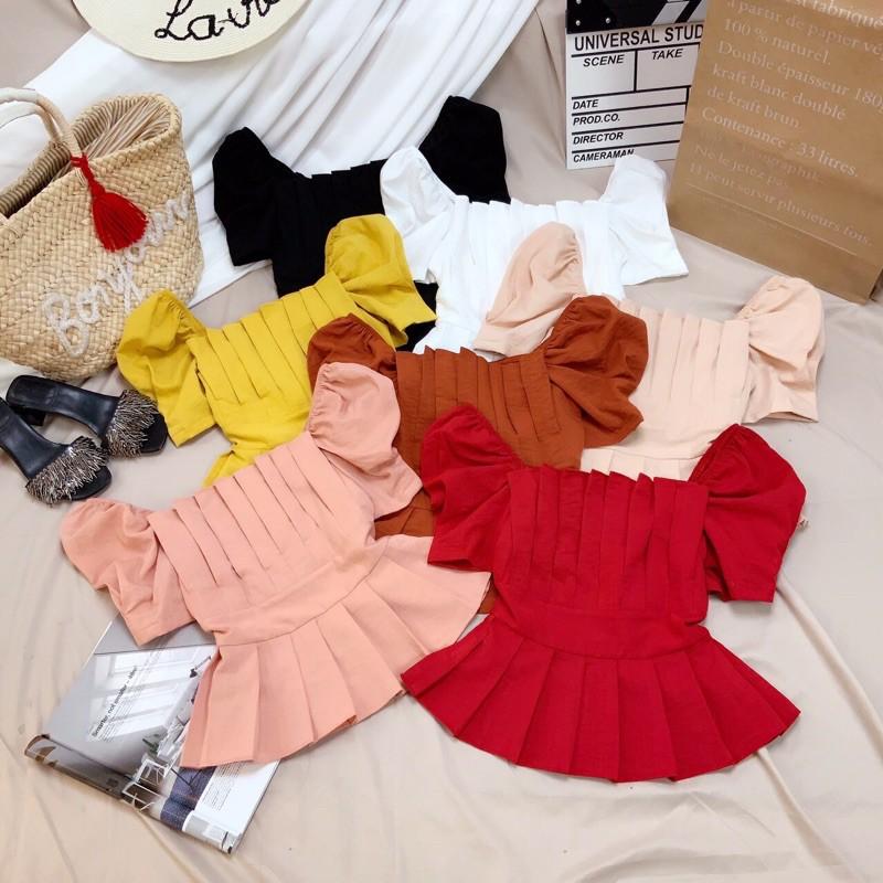 Áo peplum 7 màu