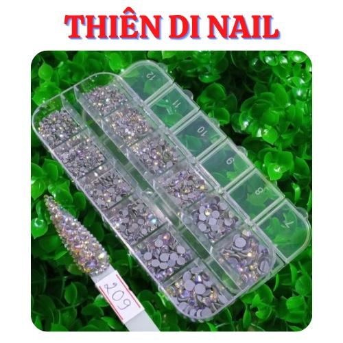 Khay đá chân lưới màu Bạc mix size 1440 viên Thiên Di Nail