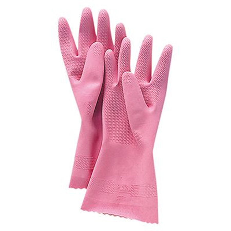 Bộ 3 đôi găng tay cao su mềm bảo vệ da tay Giao màu ngẫu nhiên - Hàng nội địa Nhật
