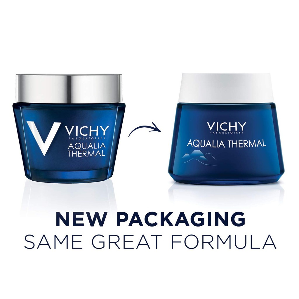 Mặt Nạ Ngủ Cung Cấp Nước Tức Thì VICHY Aqualia Thermal Night Spa (75ml) + Quà Tặng