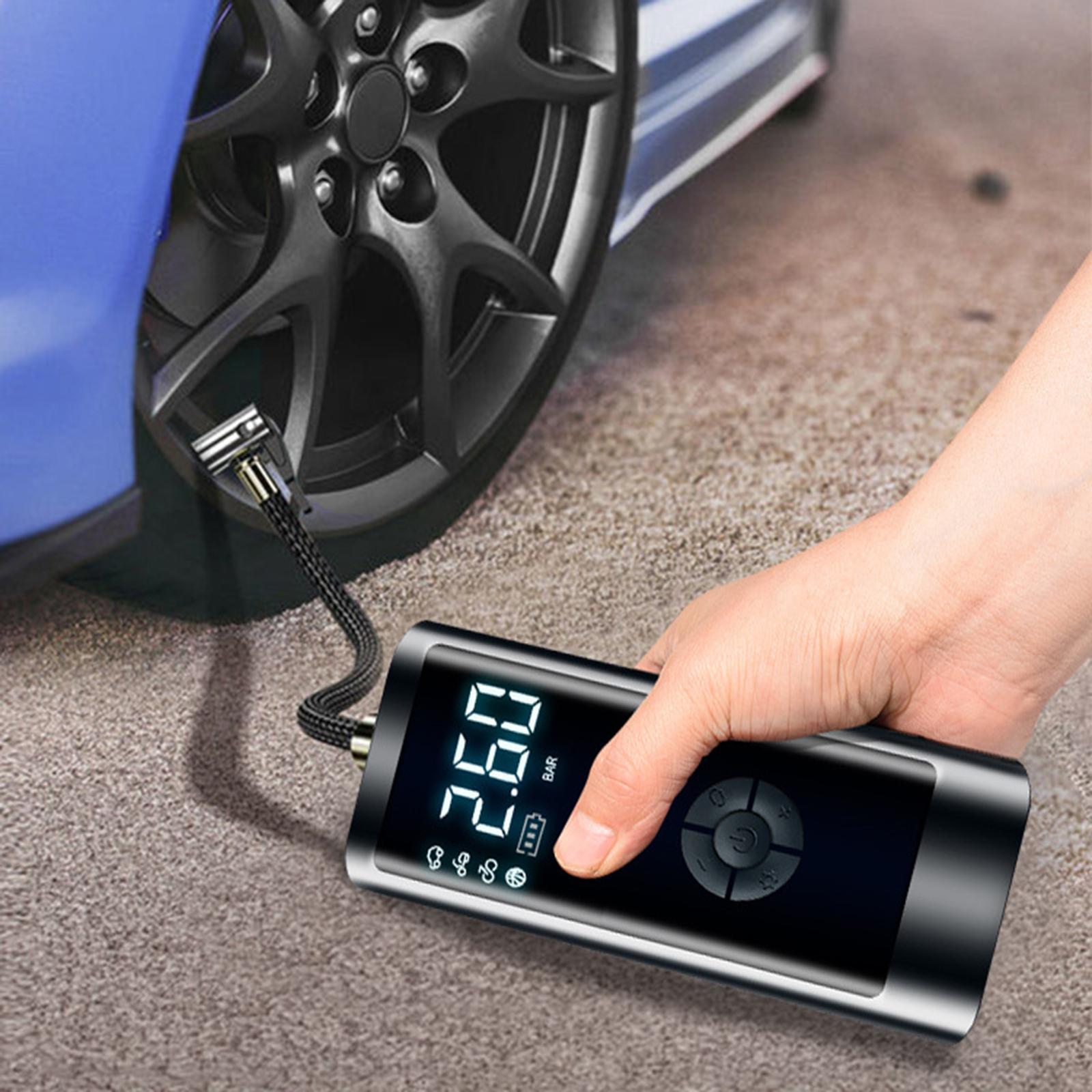 Tire Inflator Tire Air Pump Multi Purpose Dissipation Car Tire Inflatable Pump Air Compressor Tire Inflator for Bicycles Ball