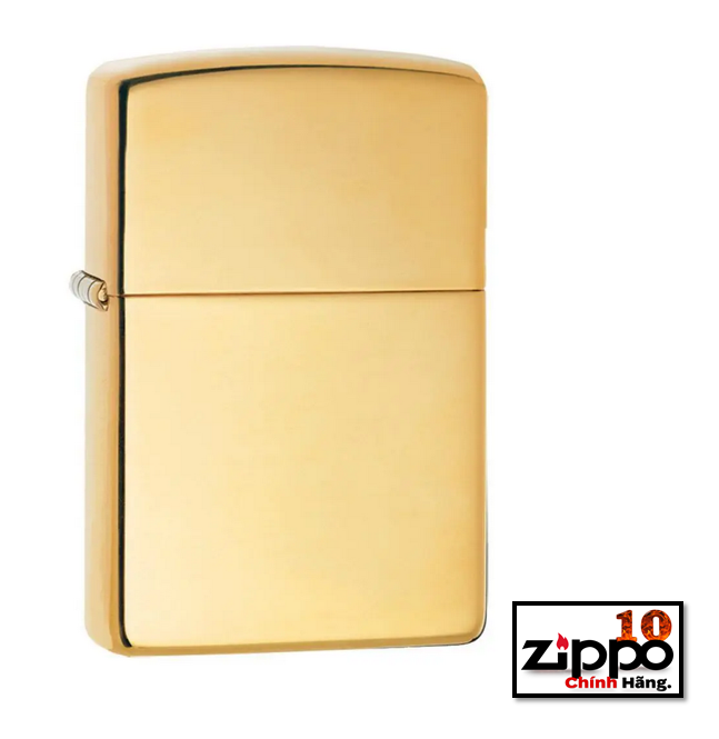 Bật lửa Zippo Armor 169 - VÀNG BÓNG DÀY High Polish Brass - Chính hãng 100%