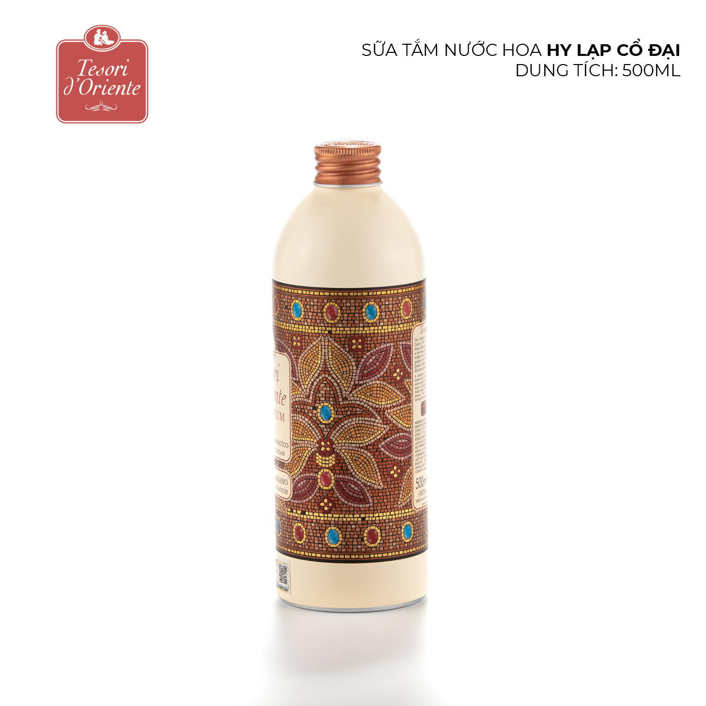 Sữa tắm nước hoa Tesori D'Oriente Hy Lạp Cổ Đại 500ml