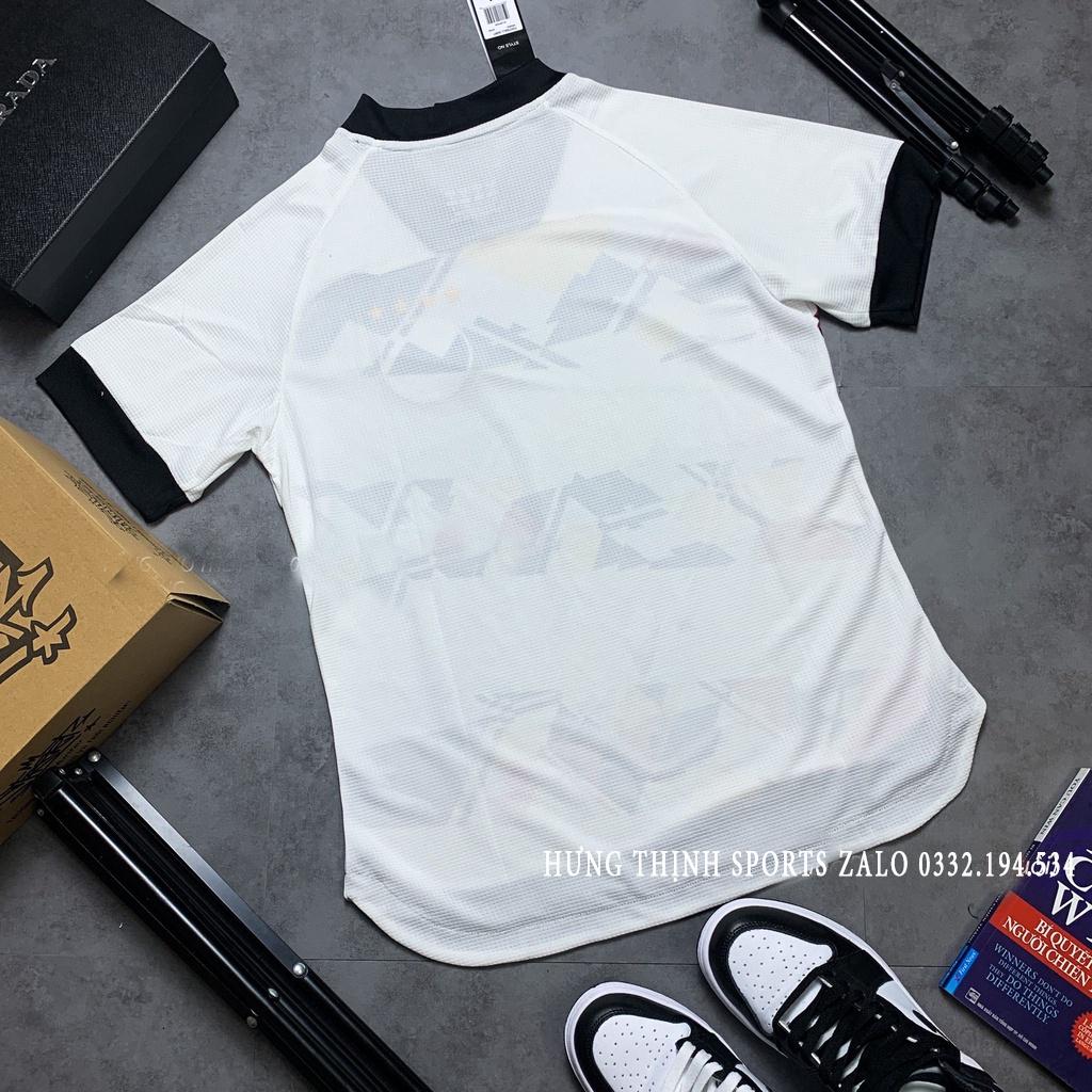Set Bộ Thể Thao Nam Quần Áo Đá Banh Đội Tuyển Đức Màu Trắng Vải Thái Chuẩn Áo Thi Đấu - Quần Áo Bóng Đá Tuyển Đức 2022