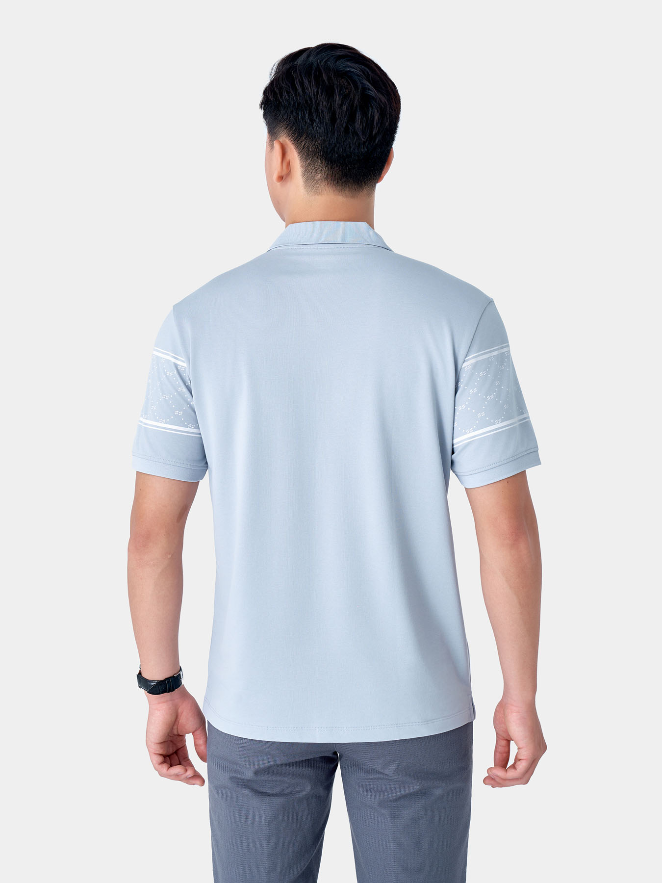 Áo Polo Nam 5S FASHION Họa Tiết Monogram Nổi Bật, Sang Trọng, Lịch Lãm (APC24027)