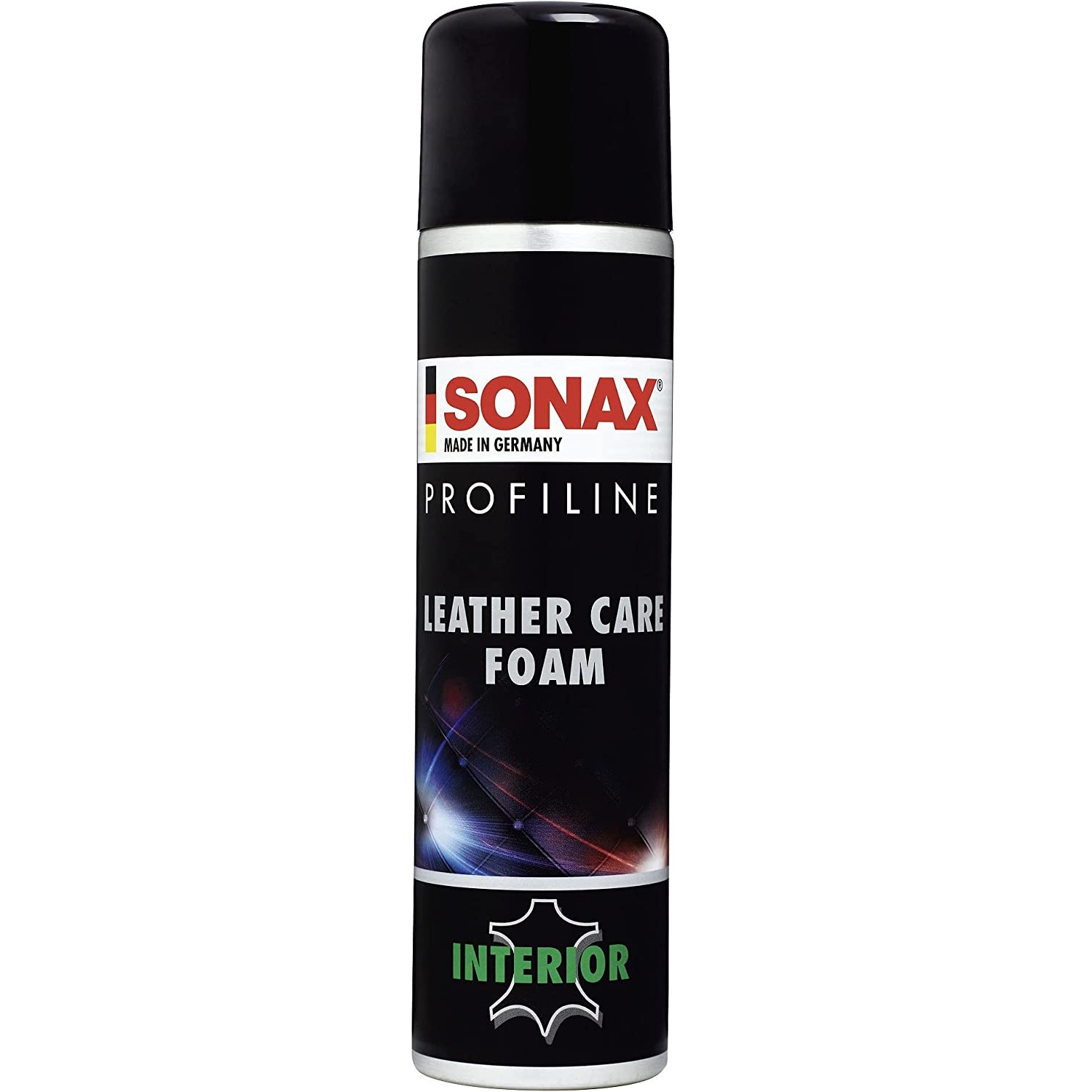 Chai xịt bọt làm sạch và bảo dưỡng ghế da ô tô Leather Care Foam Profiline Sonax 289300 400ml - làm mềm mịn da, dạng bọt không cần dùng nước