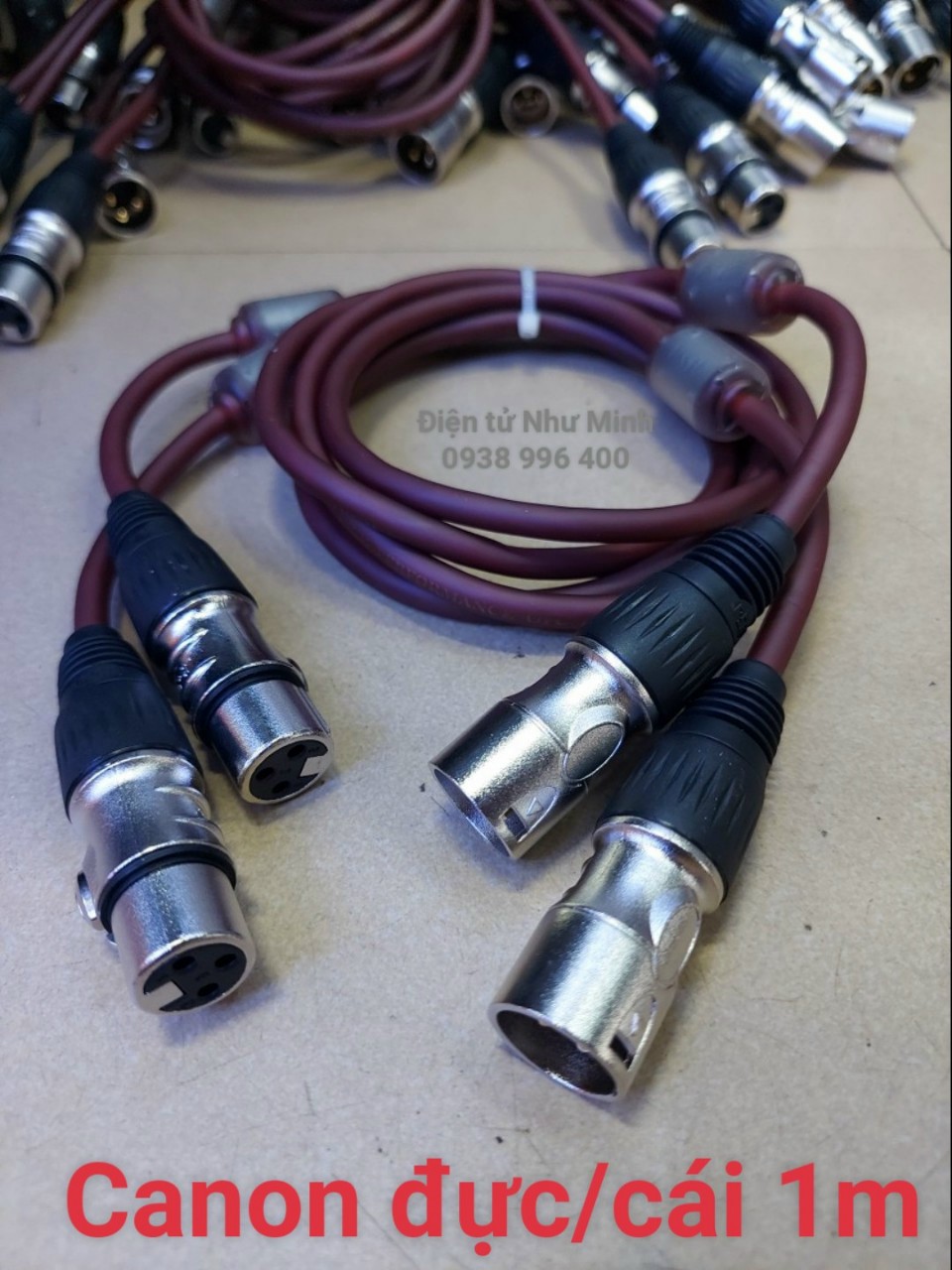 DâyTín Hiệu âm thanh XLR - 3Chân 1M