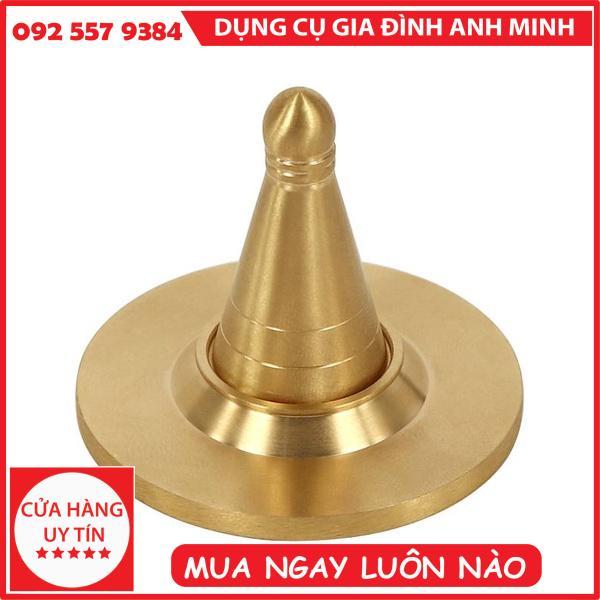 Khuôn đốt trầm hương hình nón làm bằng đồng - Dụng cụ tạo hình trầm chóp, trầm nụ, bột trầm hương bột phong thủy, chất