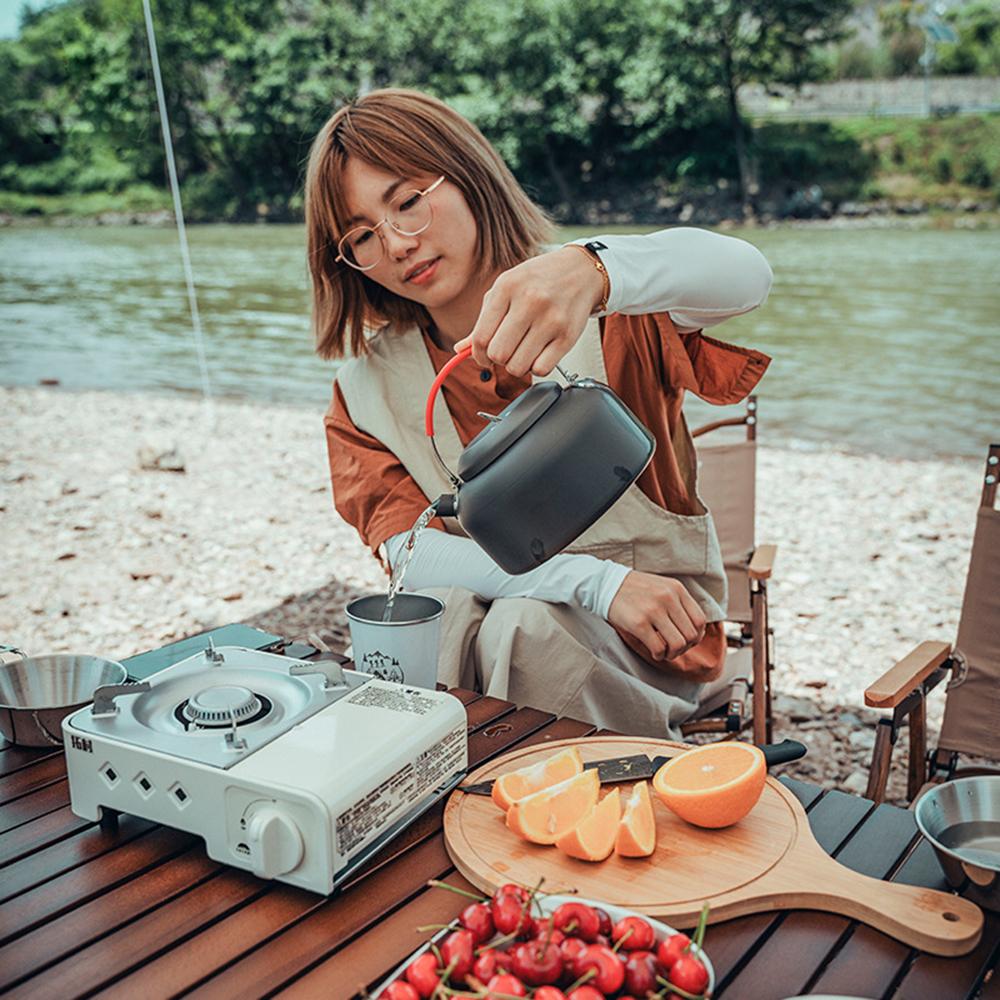 Portable Butane Stove 2100W Camping Cassette Stove Burner for Outdoor Camping Backpacking Picnic